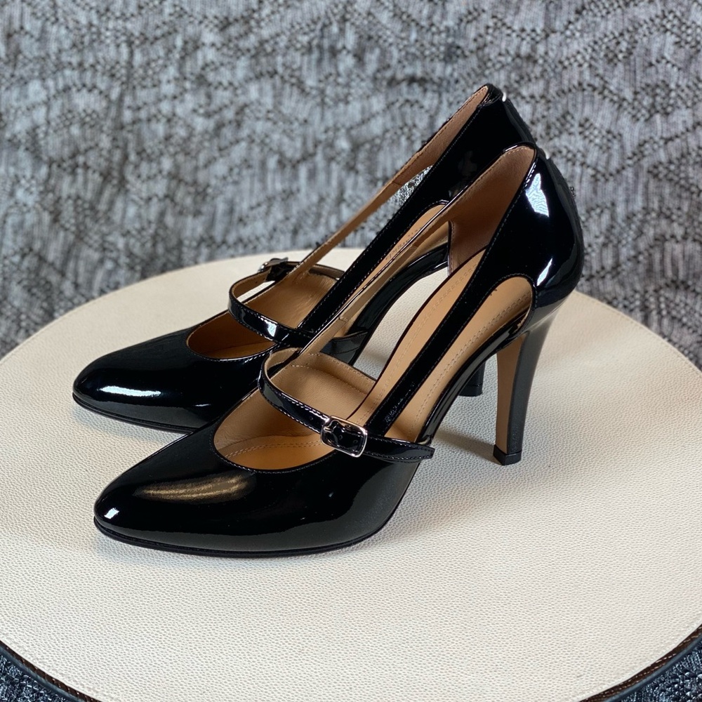 Maison Margiela Patent Leather Mary Jane Court Pump Heel